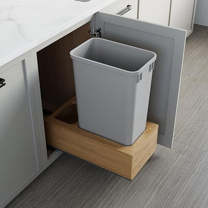 Dowell Single 50Qt Undermount Trash Pull-Out Waste Container