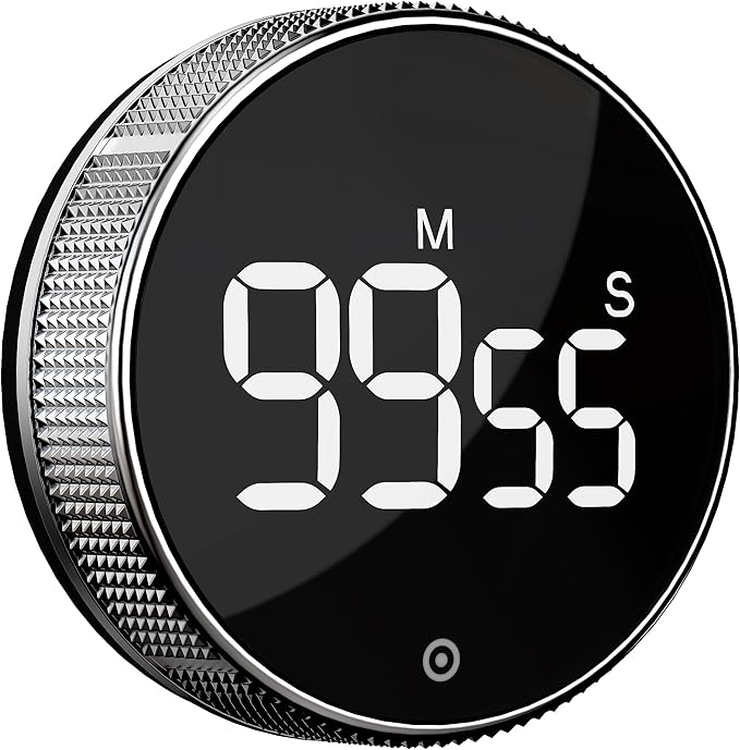 BlueSnail Kitchen Timer with LED Digital Display Smart Efficana