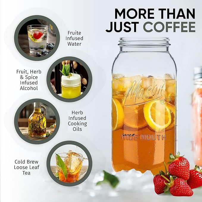 Altura The TUBE+ Cold Brew Coffee Maker and Tea Infuser