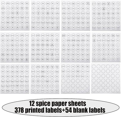 Spice Labels
