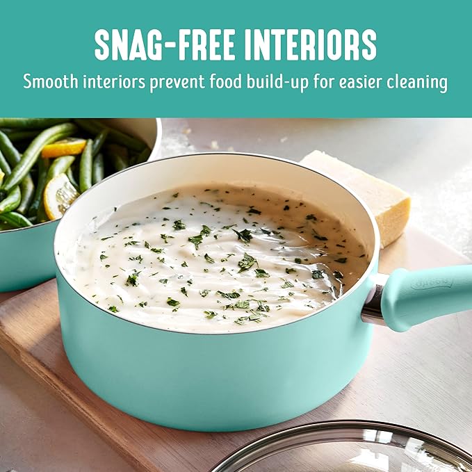 GreenLife 2.5QT Nonstick Saucepan