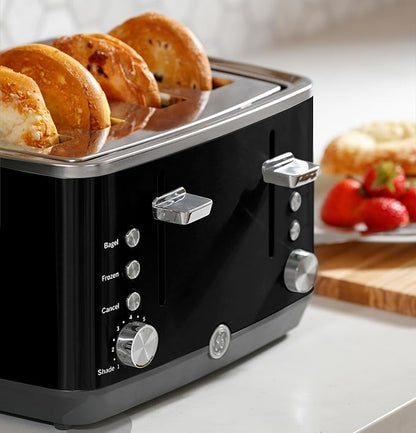 GE 4 Slice Toaster | Extra Wide Slots