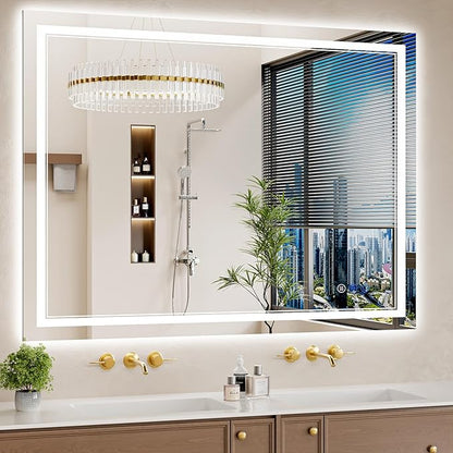 36"x48" LED Bathroom Mirror