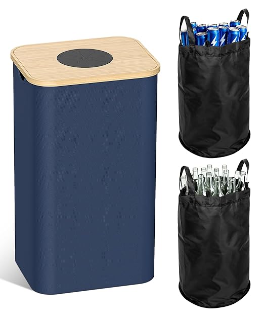 Recycling Bins for Kitchen, 26 Gallon Recycle Bin