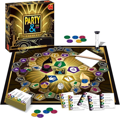 Jumbo Party & Co. Original Board Game - Fun Multi-Challenge Game for 14+ Years, Multiplayer Family Entertainment.
