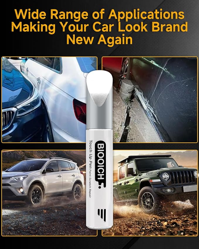 Touch Up Paint Pen Exact Color Match Car Chip and Scratch Repair (for Chevrolet, Cajun Red(GPJ/WA434B))