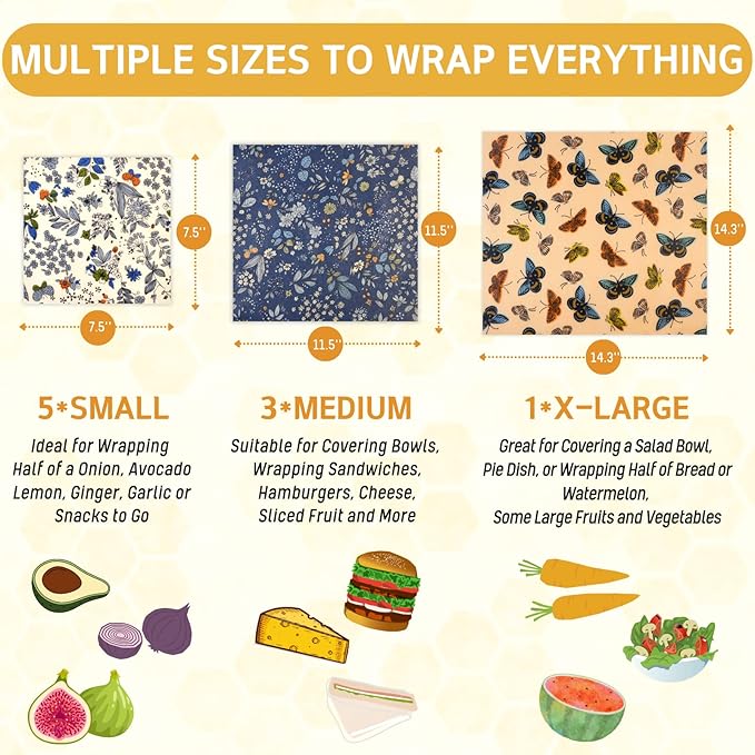 Reusable Beeswax Wrap