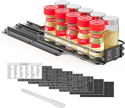 SpaceAid Pull Out Spice Rack Organizer