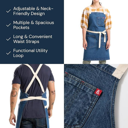 hedley & bennett Crossback Apron