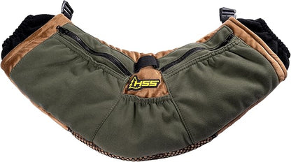 Hunter Safety System Saddle Muff: Essential Cold Weather Gear for Hunting or Fishing - Polar Fleece Hand Warmer with J-Hooks & Storage Pockets - Top Hunting Accessories for Comfort & Protection