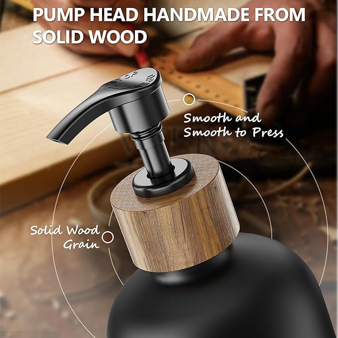 Cisily Kitchen Dish Soap Dispenser Set