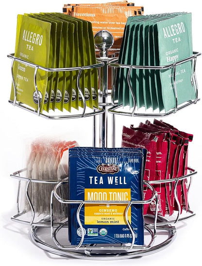 Sorbus Tea Bag Spinning Carousel