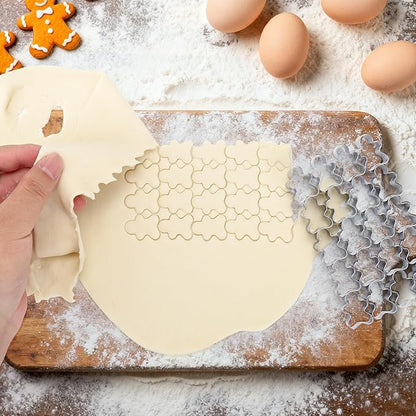 AIERSA Mini Gingerbread Cookie Cutter, Small Christmas Cookie Cutters, 1 Inch