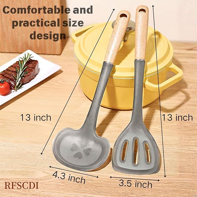 2-Piece Cooking Spatula Set