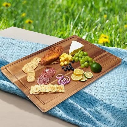 17" Best Solid Acacia Wood Cutting Boards