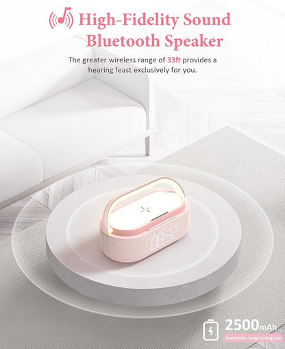 COLSUR Bluetooth Speaker Alarm Clock