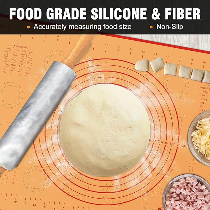 Walfos Marble Rolling Pin Set