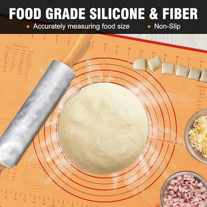 Walfos Marble Rolling Pin Set