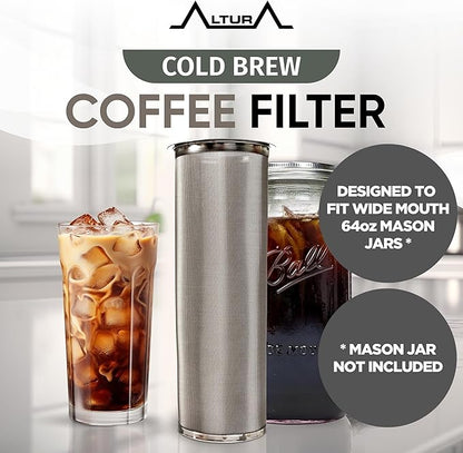 Altura The TUBE+ Cold Brew Coffee Maker and Tea Infuser