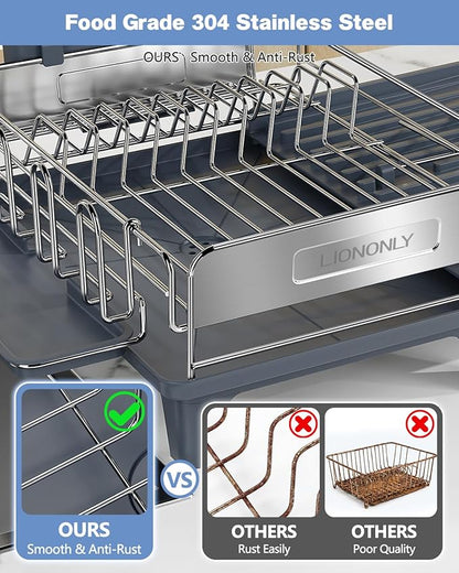 Expandable Dish Drying Rack, Dish Racks