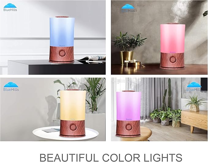 BlueHills Premium 2000 ML XL Essential Oil Diffuser Aromatherapy Humidifier