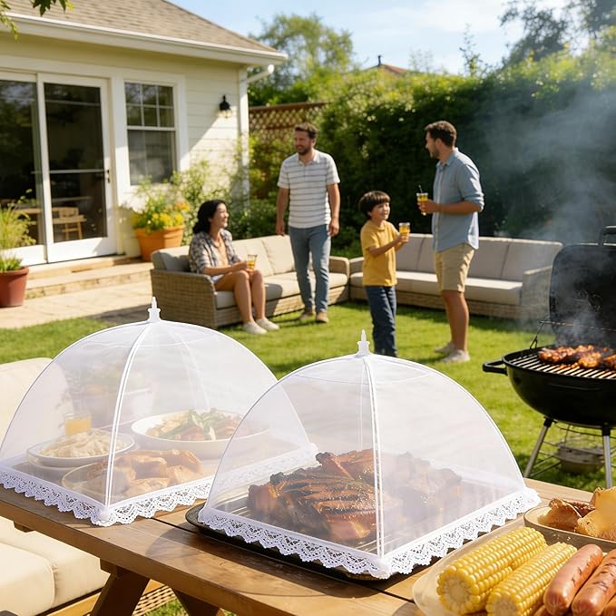 Mesh Food Covers for Outside