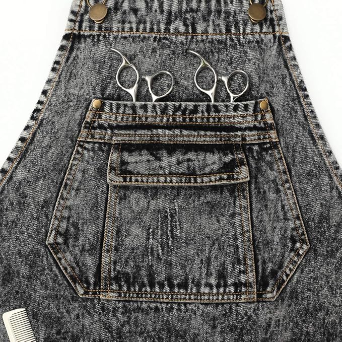 Jeanerlor - Denim Apron with Pockets