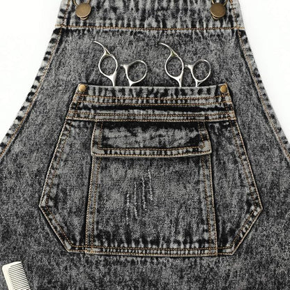Jeanerlor - Denim Apron with Pockets