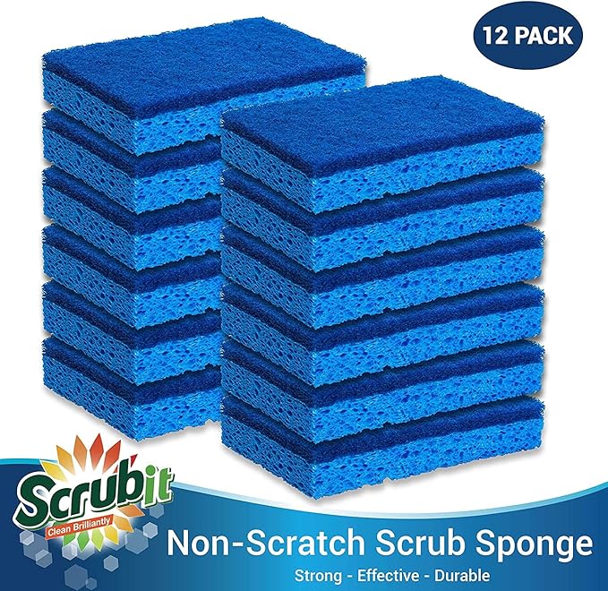 SCRUBIT Kitchen Scrub Sponges