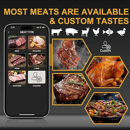 EIHO Wireless Bluetooth Meat Thermometer
