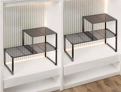 Extendable Metal Wire Shelf Organizer