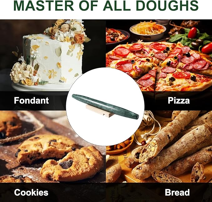 French Marble French Rolling Pin
