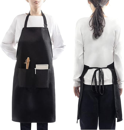 4 Pack Adjustable Apron, Machine Washable Apron Perfact