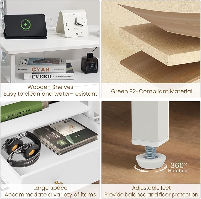 Edbuosy 27 Inch Wide Night Stand