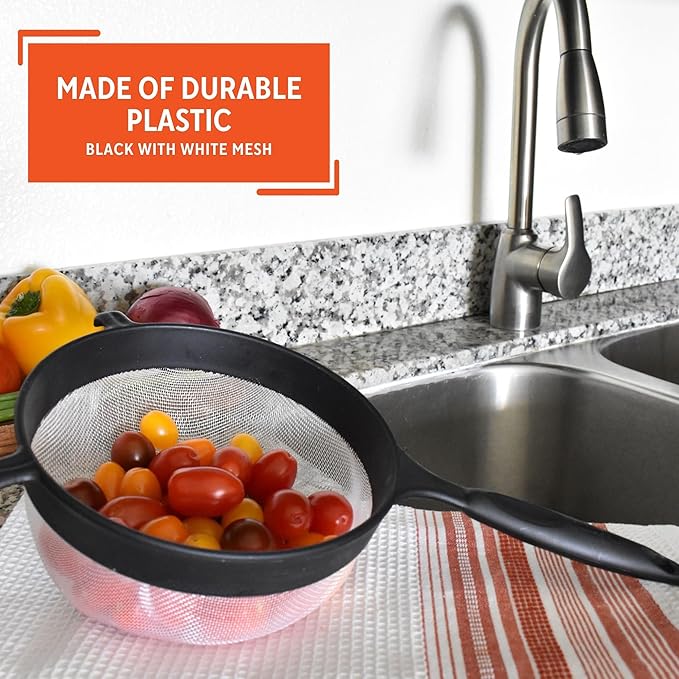 IMUSA IMU-71133W Plastic Strainer