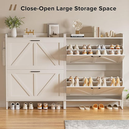 EOYUTLLY Shoe Cabinet for Entryway