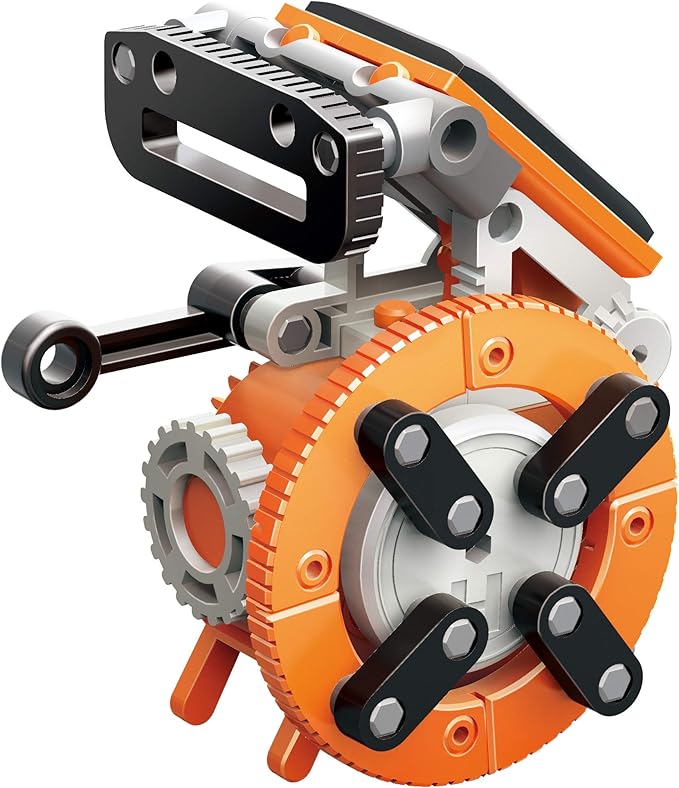 Thames & Kosmos SolarBots: 8-in-1 Solar Robot STEM Experiment Kit | Build 8 Cool Solar-Powered Robots in Minutes | No Batteries Required | Learn About Solar Energy & Technology | Solar Panel Included