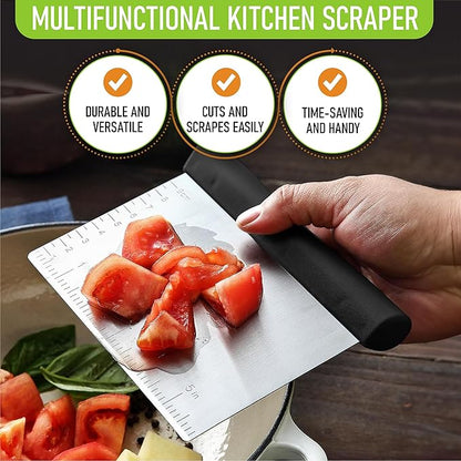 Spring Chef Dough Bench Scraper