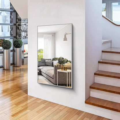 36x55inch Bathroom Mirror, Large Rectangular Wall Mirrors