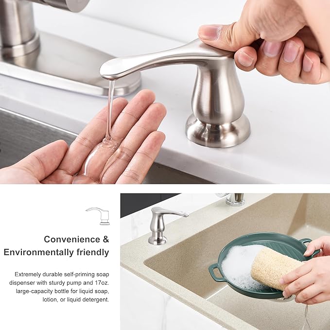 GAGALIFE Kitchen Sink Soap Dispenser
