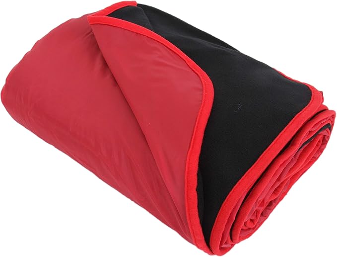 Threadart Outdoor Rainproof & Windproof Thick Stadium Blanket | for Camping, Picnic, Sports, Festivals, Football, Baseball, Concerts, Parks, Beach 55" x 79"