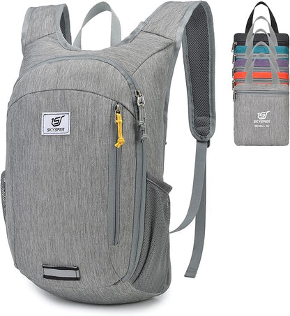 SKYSPER Small Daypack 10L Hiking Backpack Packable Lightweight Travel Day Pack for Women Men