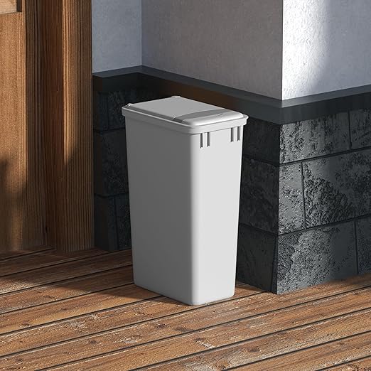 Dowell 50Qt Wastebasket Trash Can Garbage Container,