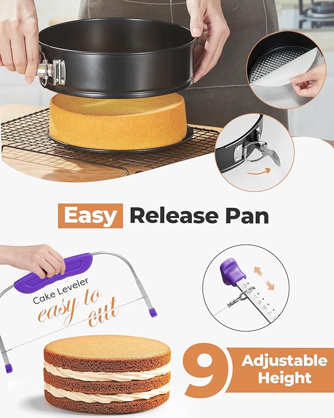 Kootek 700pcs Cake Decorating Kit, Baking Supplies