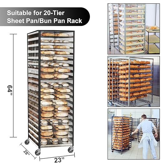 Commercial Bread Rack Cover Speed Rack Cover