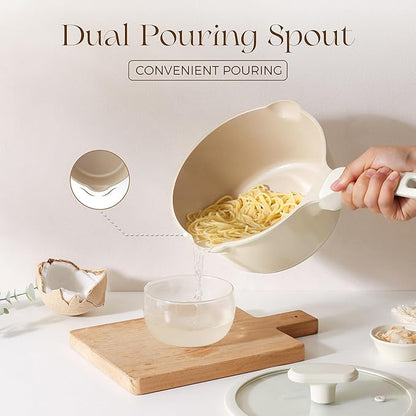 PRICUSIS Ceramic Nonstick Saucepan