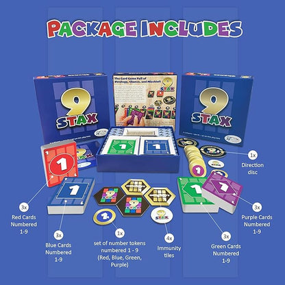Card Game – Family-Friendly Card Game – Fun for Kids, Teens & Adults – Ideal for 2-4 Players – for Game Night, Family Night, Parties! (Base Game)……