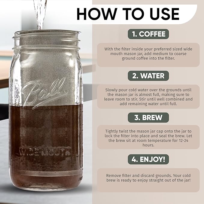 Altura The TUBE+ Cold Brew Coffee Maker and Tea Infuser