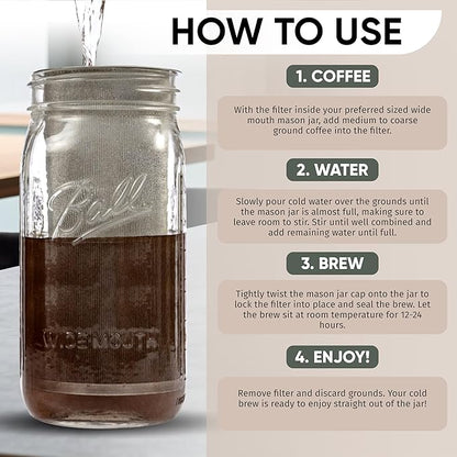Altura The TUBE+ Cold Brew Coffee Maker and Tea Infuser