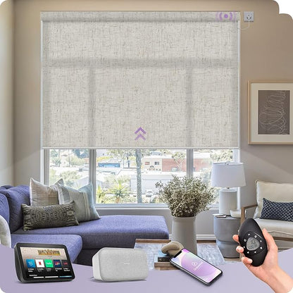 Graywind Motorized Light Filtering Shades Compatible